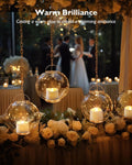 Christmas Table Flameless Candle Decoration