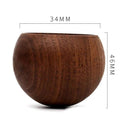 Portable Mini Round Wooden Essential Oil Diffuser Tumbler