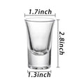 1 Oz Bar Party Clear Drinking Glasses