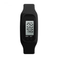 Silicone Wrist Pedometer Watch