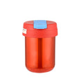 330ml Mini Clear Straw Plastic Water Bottle