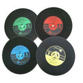 Full Color Print Retro Vinyl Record Coasters