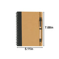 Spiral Notebook With A Pen