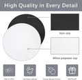 Round Rubber Mouse Pad（7.87" X 7.87" X 0.12"）