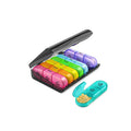 Portable 7×3 Compartment Pill Box