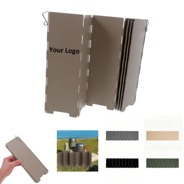 Foldable Aluminum Camping Stove Windshield
