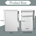 Metal Pocket Notebook With Pen And Writting Paper