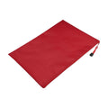 A4 Waterproof Football Texture Zipper Document Bag