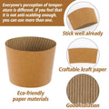 Hot Coffee Cup Corrugated Sleeve