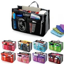 Portable Makeup Bag With Double Zip
