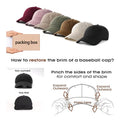 Custom Logo Cotton Baseball Cap With Adjustable Fit
