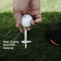 Adjustable Golf Tee With Triangular Directional Marker