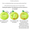 Mini Cartoon Mechanical Kitchen Timer