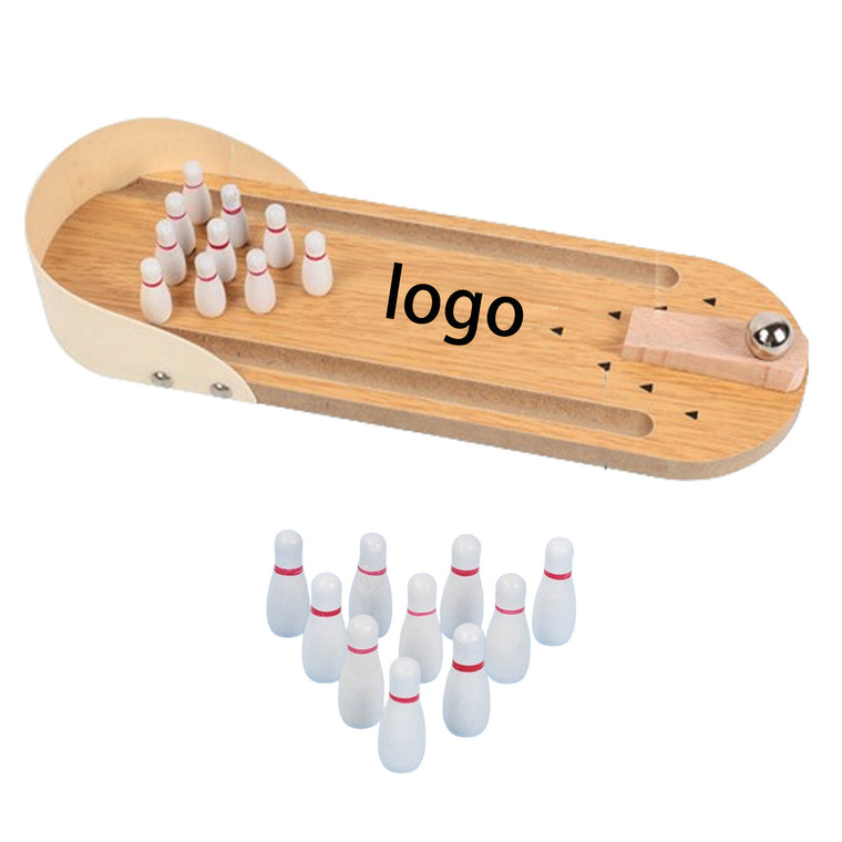 Mini Bowling Tabletop Game Set