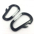 Hiking Carabiner with Bottle Opener