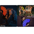 LED Glowing Folding Fan