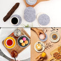 Round Absorbent Felt Cup Coaster