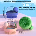 Dog Bath Scrubber Brush