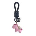 Horse Shape Leather Keychain Lanyard / Western Cowboys Gift
