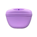 Portable Silicone Dog Treat Pouch W/ Clip & Magnetic Closure