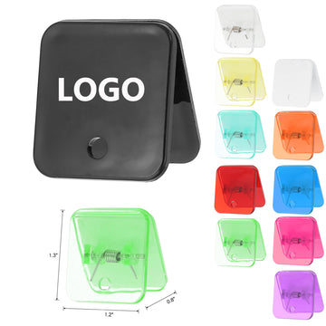 Assorted Color Square Document Organizer Clip