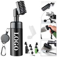 Golf Club Cleaner Brush with Retractable Hook