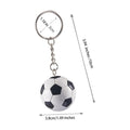 Soccer Ball Pressure Ball Keychain
