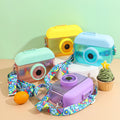 13 Oz Camera Shape Straw Plastic Cup