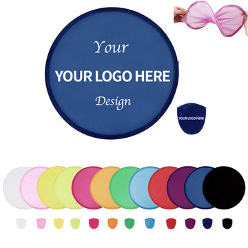 Portable Foldable Round Hand Fan