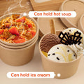 8 oz Paper Ice Cream Cups