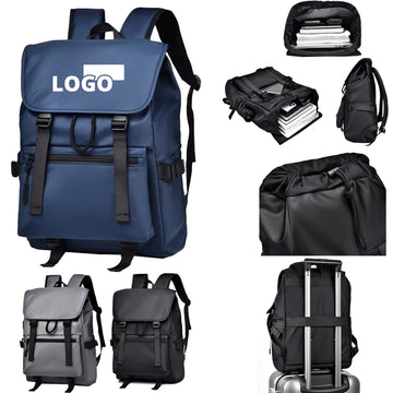 Travel Backpack w/ Luggage Strap& Waterproof Layers