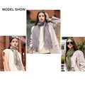 Solid Color Wool Scarf