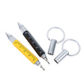 6 In 1 Metal Multifunction Ballpoint Pen