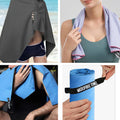Full Color Microfiber Beach Towel (16" x 30")