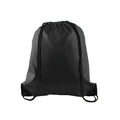 210D RPET Drawstring Backpack Lightweight Gym Bag