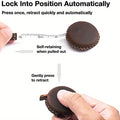 1.5M/60In Round Retractable Crazy Horse Leather Tape Measure