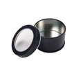 Round Windowed Tin Box