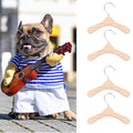 Pet Dog Cat Apparel Mini Wooden Clothes Hanger