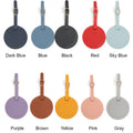 Custom PU Leather Travel ID Tag