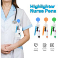 4 In 1 Clip-On Badges With Ballpoint Pens
