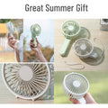 Mini Portable Fan With Lanyard 3 Speeds Level