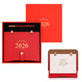 2026 Vertical Flip Desk Calendar Gift Box Set
