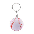 Foam Stress Ball-Shaped Keychain Toy For Pressure Relief