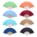 Folding Bamboo Paper Hand Fan