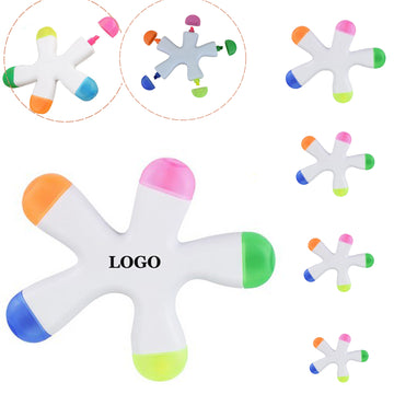 Starfish Highlighters Five-Color
