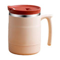 17Oz Portable Stainless Steel Thermos Mug With Spoon