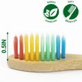 Eco-Friendly Bamboo Toothbrushes, 10-Pack, Soft Bristles