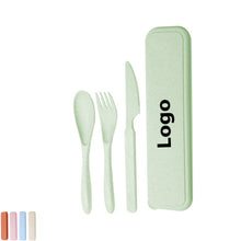 Reusable Wheat Straw Cutlery Set