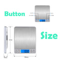 Easy Measure Digital Kitchen Scale With Food Tray