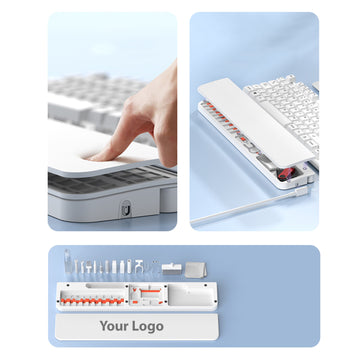 22-In-1 Multi-Functional Cleaning Kit With Keyboard Wrist Rest